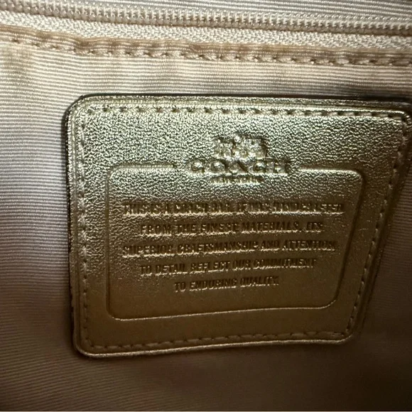 Coach Brown Signature Shoulder Bag - Picture 2 of 7